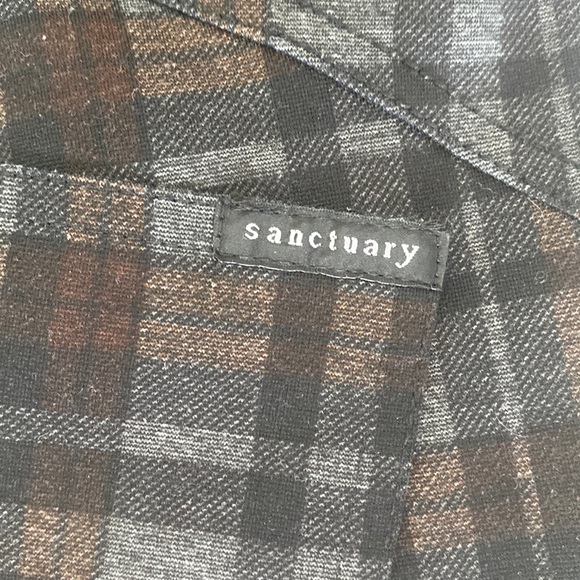 Anthropologie Plaid Legging Pants - Picture 4 of 7